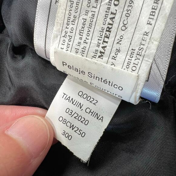 Canada Weather Gear Kids Unisex Black Puffer Coat Parka size XL 18/20 - Picture 7 of 11